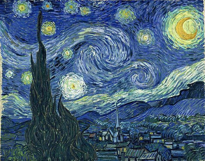 Vincent Van Gogh The Starry Night china oil painting image